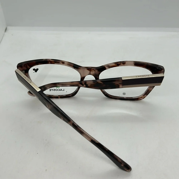 Lacoste L2919 610 Eyeglasses Women\'s Rose Havana Full Rim Cat Eye RX-able  NWT